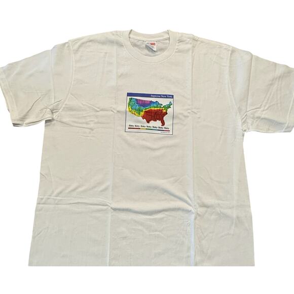 Supreme Weather Tee - White (FW23)*NEW*Size XL*NEW - Picture 6 of 7